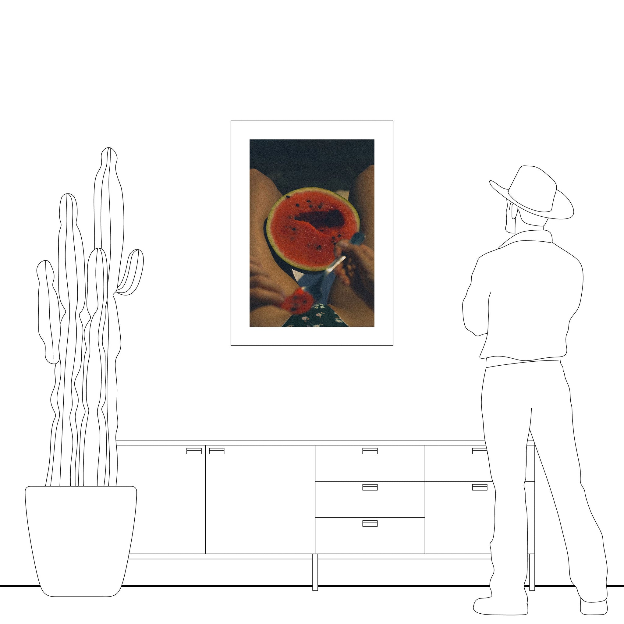 no frame~Extra-Large
