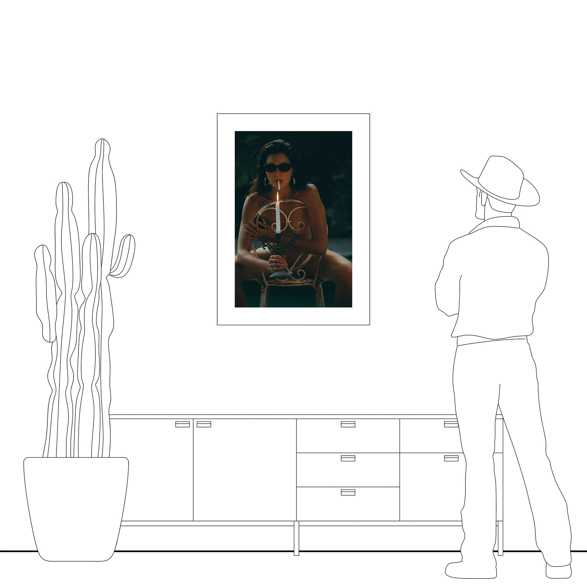 no frame~Extra-Large