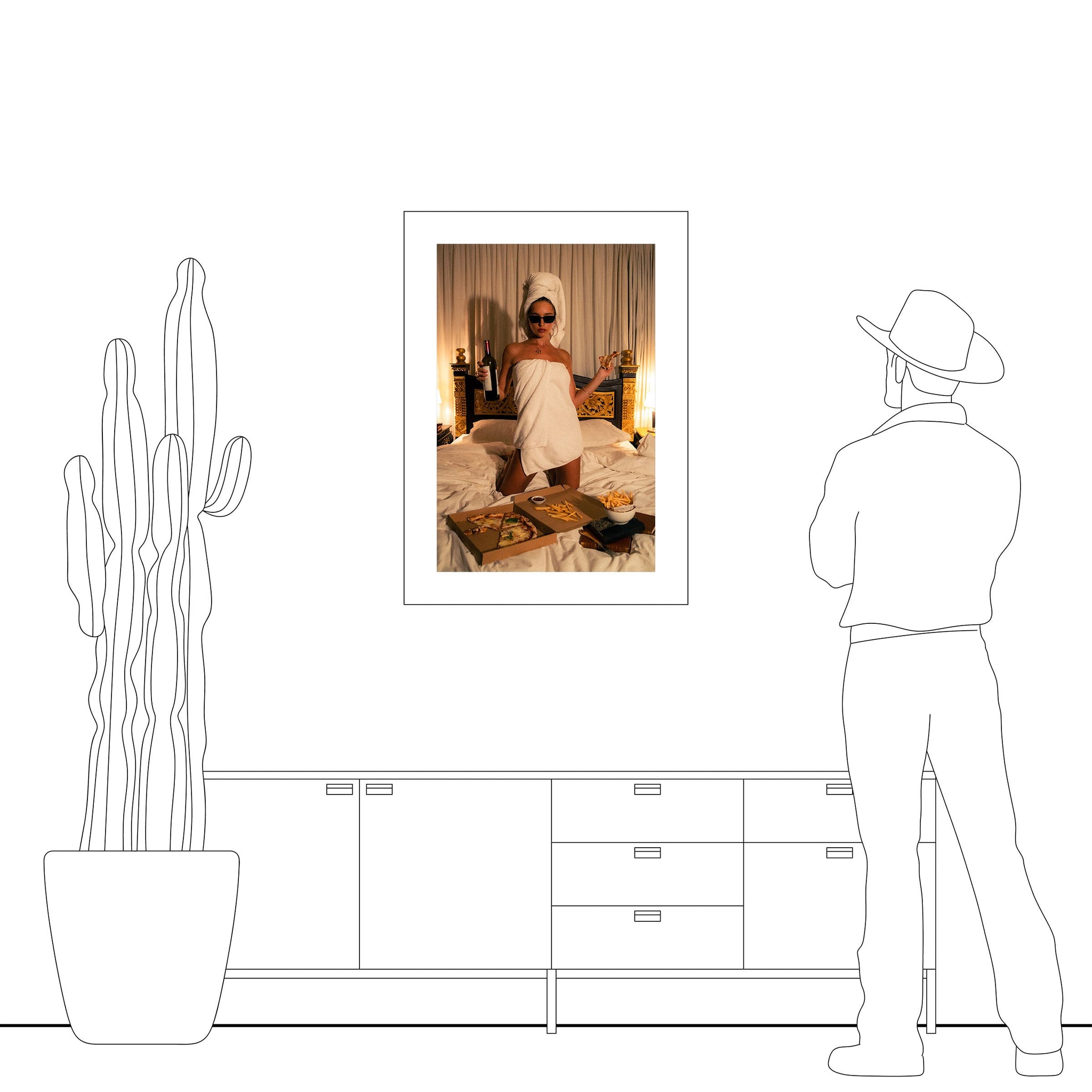 no frame~Extra-Large