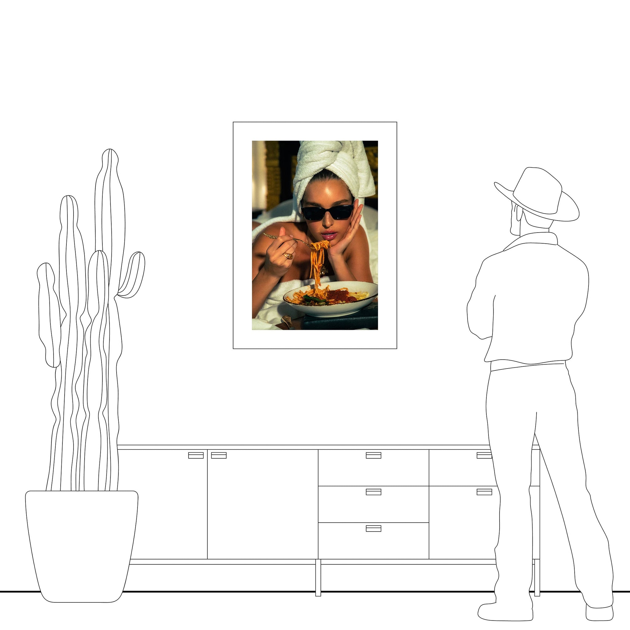 no frame~Extra-Large