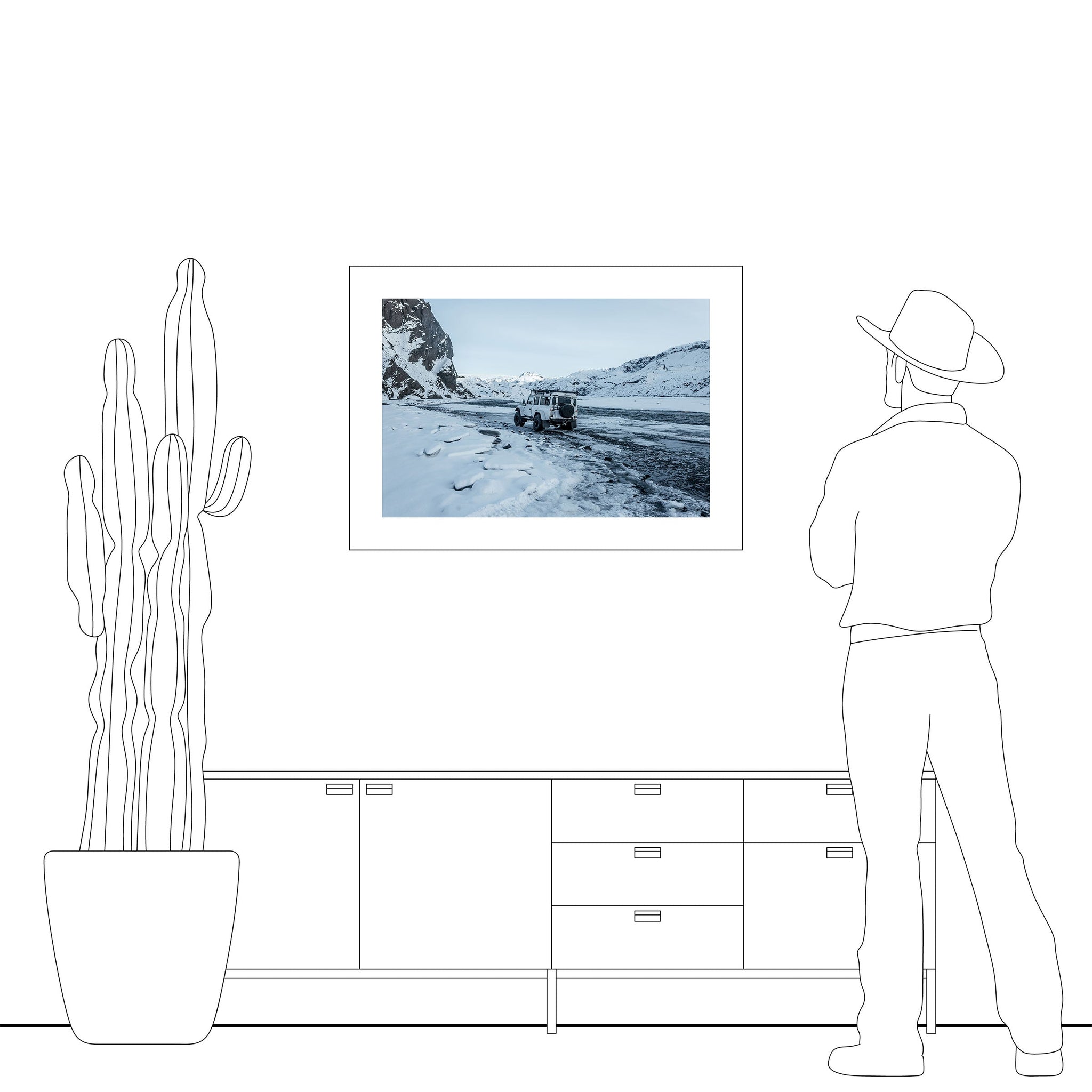 no frame~Extra-Large