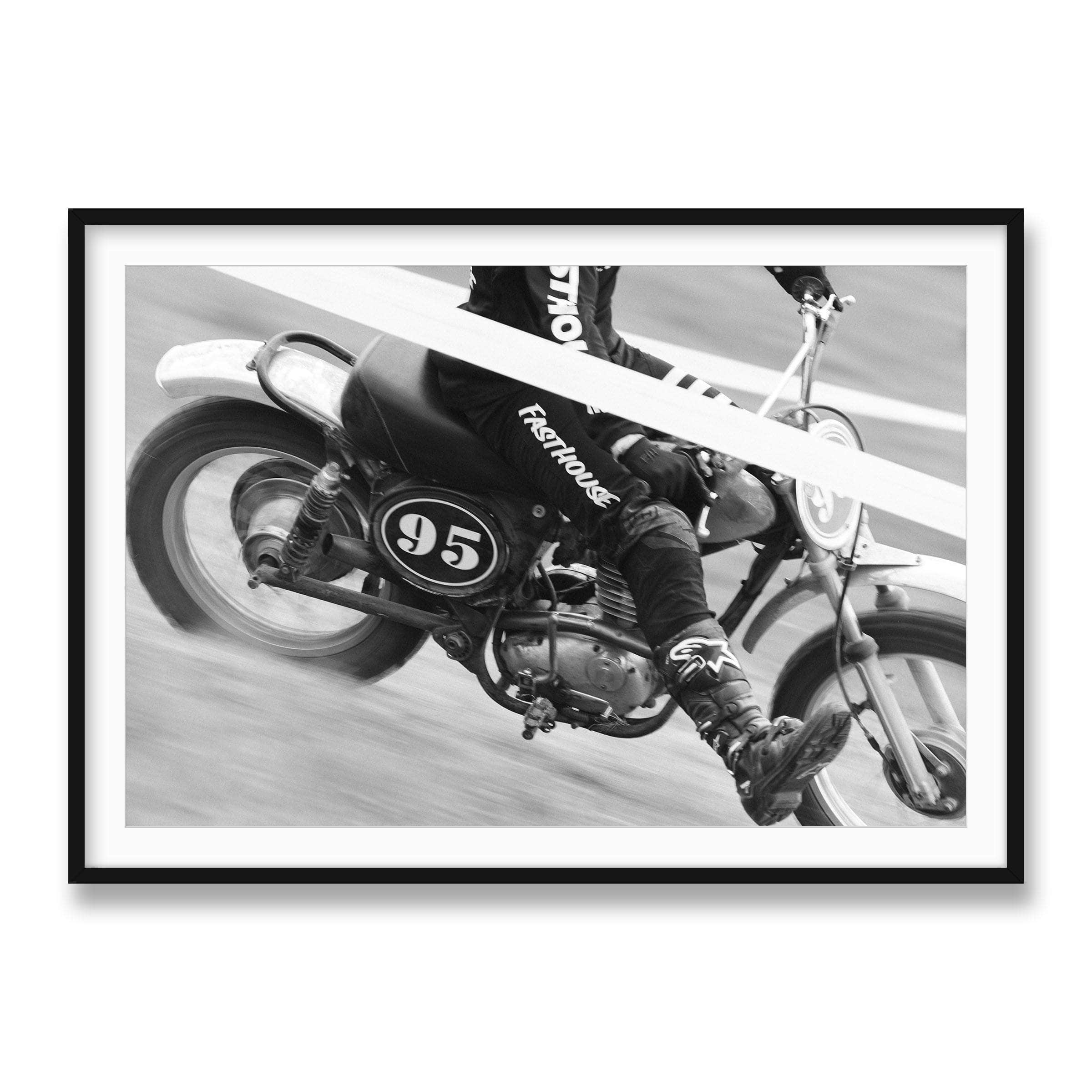 Black & White Framed Photography | Midnight Station